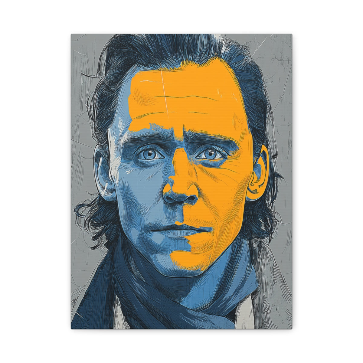 Hero-Verse Canvas Art - Bold Comic-Inspired Wall Print