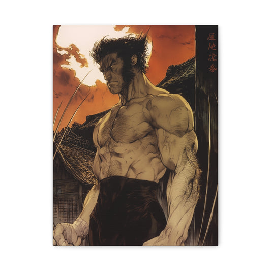 Hero-Verse Canvas Art - Bold Comic-Inspired Wall Print