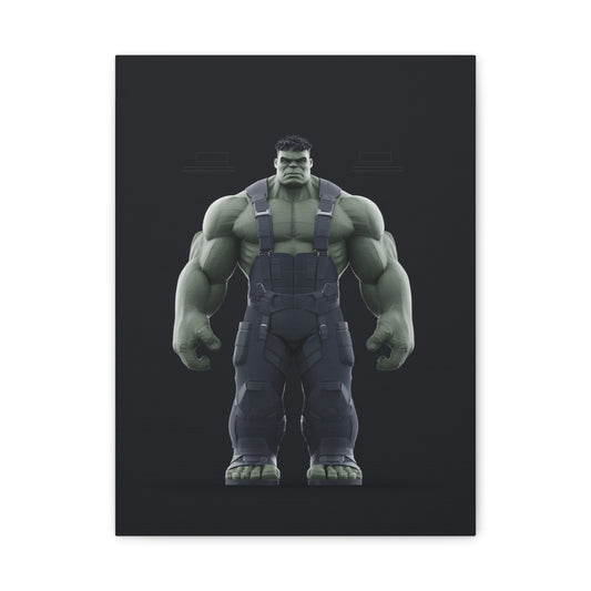 Hero-Verse Canvas Art - Bold Comic-Inspired Wall Print