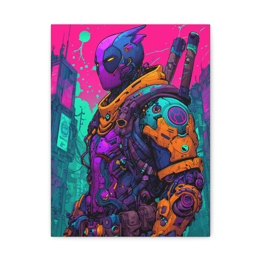 Hero-Verse Canvas Art - Bold Comic-Inspired Wall Print