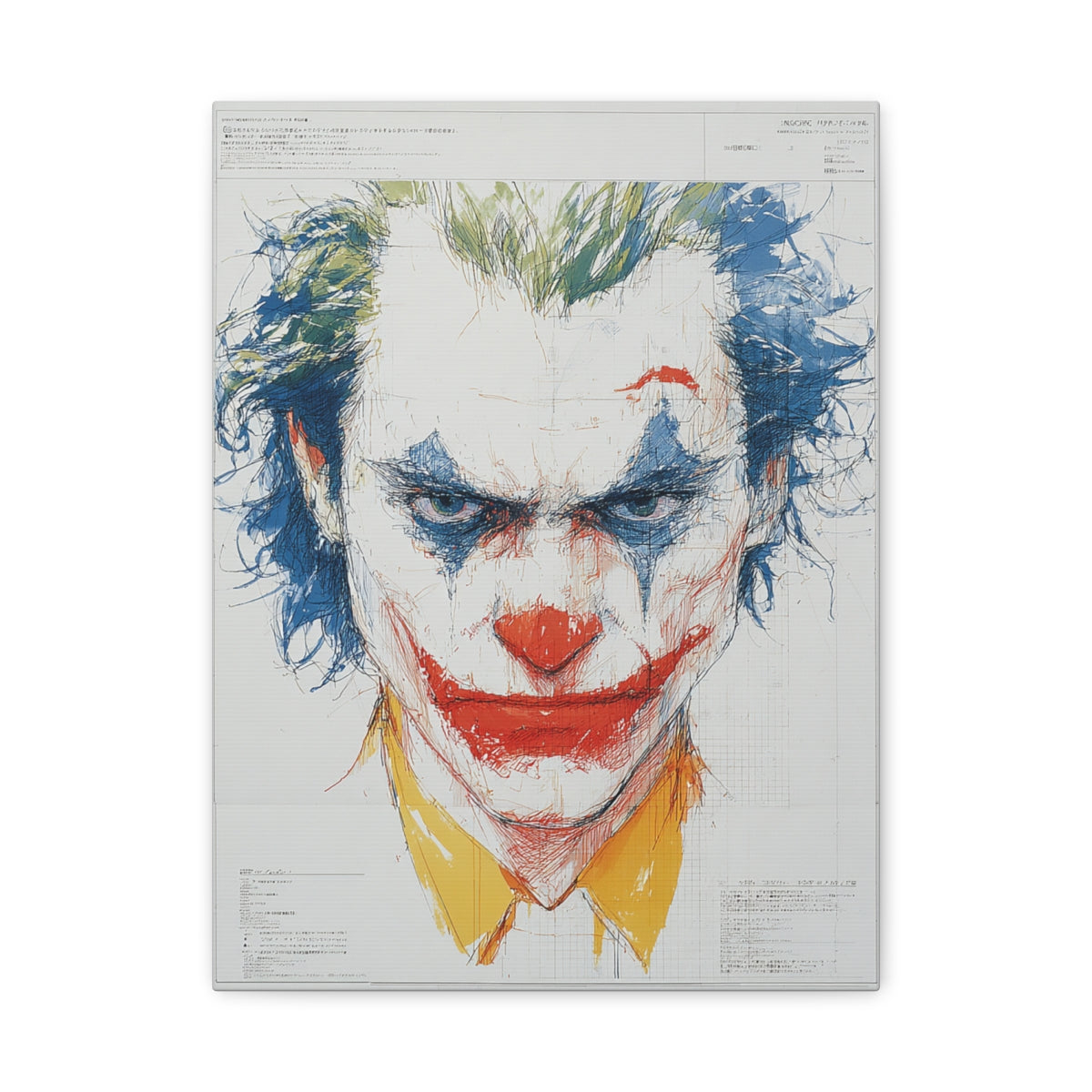 Hero-Verse Canvas Art - Bold Comic-Inspired Wall Print