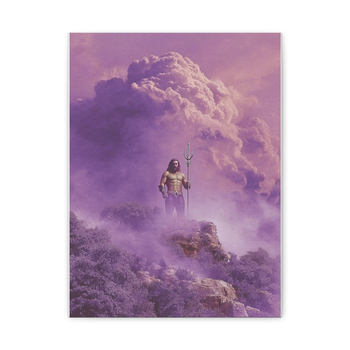 Hero-Verse Canvas Art - Bold Comic-Inspired Wall Print