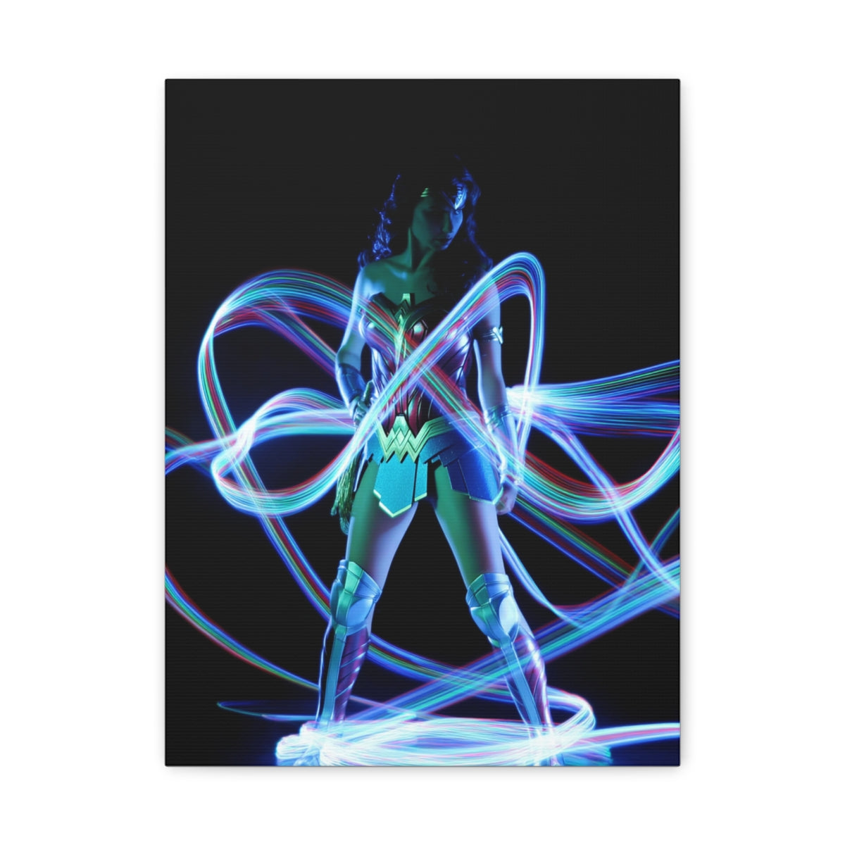 Hero-Verse Canvas Art - Bold Comic-Inspired Wall Print