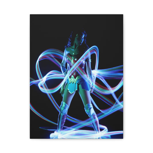 Hero-Verse Canvas Art - Bold Comic-Inspired Wall Print