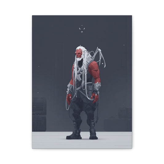 Hero-Verse Canvas Art - Bold Comic-Inspired Wall Print