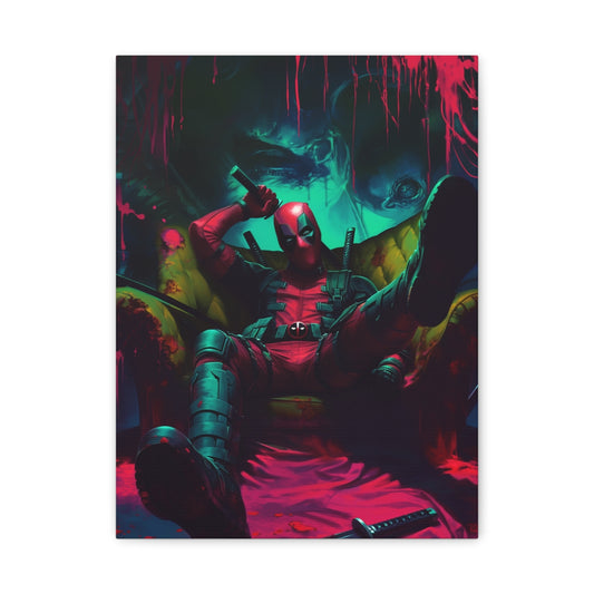 Hero-Verse Canvas Art - Bold Comic-Inspired Wall Print