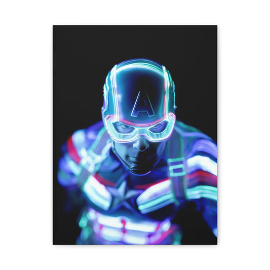 Hero-Verse Canvas Art - Bold Comic-Inspired Wall Print