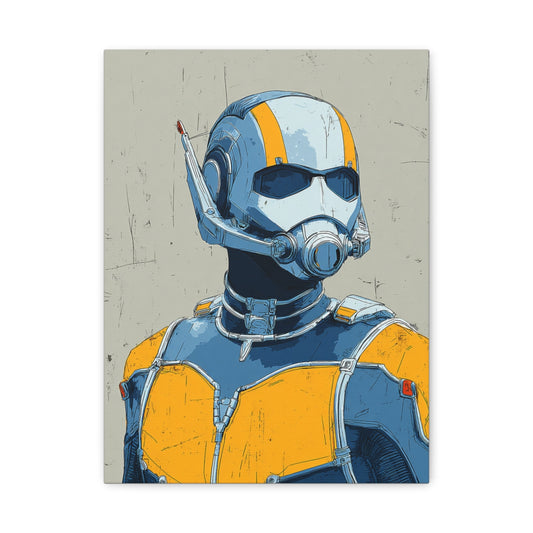 Hero-Verse Canvas Art - Bold Comic-Inspired Wall Print