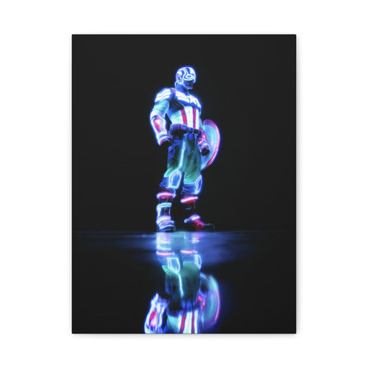 Hero-Verse Canvas Art - Bold Comic-Inspired Wall Print