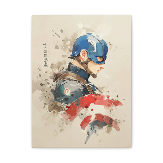 Hero-Verse Canvas Art - Bold Comic-Inspired Wall Print