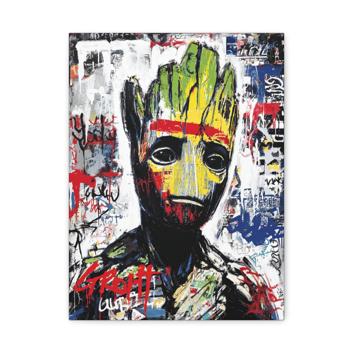 Hero-Verse Canvas Art - Bold Comic-Inspired Wall Print