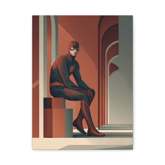 Hero-Verse Canvas Art - Bold Comic-Inspired Wall Print