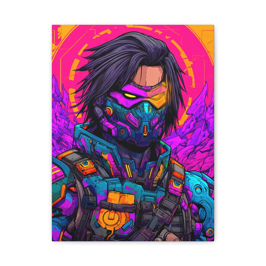 Hero-Verse Canvas Art - Bold Comic-Inspired Wall Print