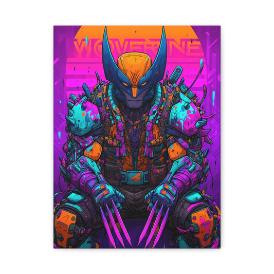 Hero-Verse Canvas Art - Bold Comic-Inspired Wall Print