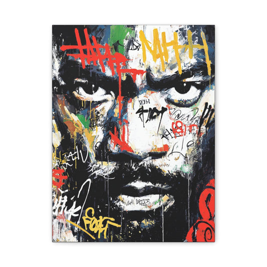Hero-Verse Canvas Art - Bold Comic-Inspired Wall Print