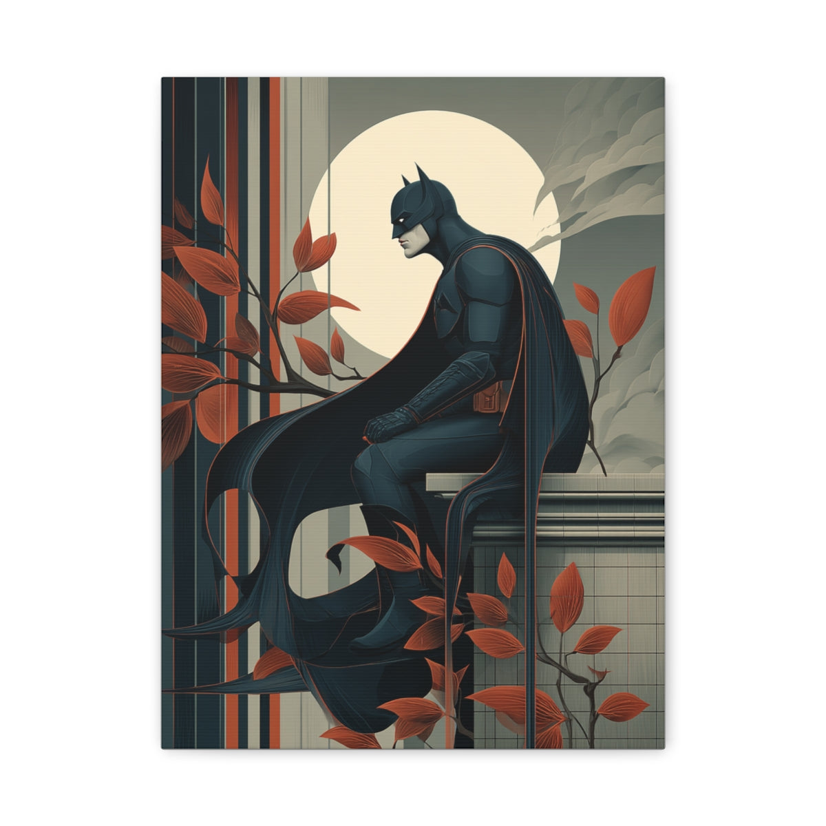 Hero-Verse Canvas Art - Bold Comic-Inspired Wall Print