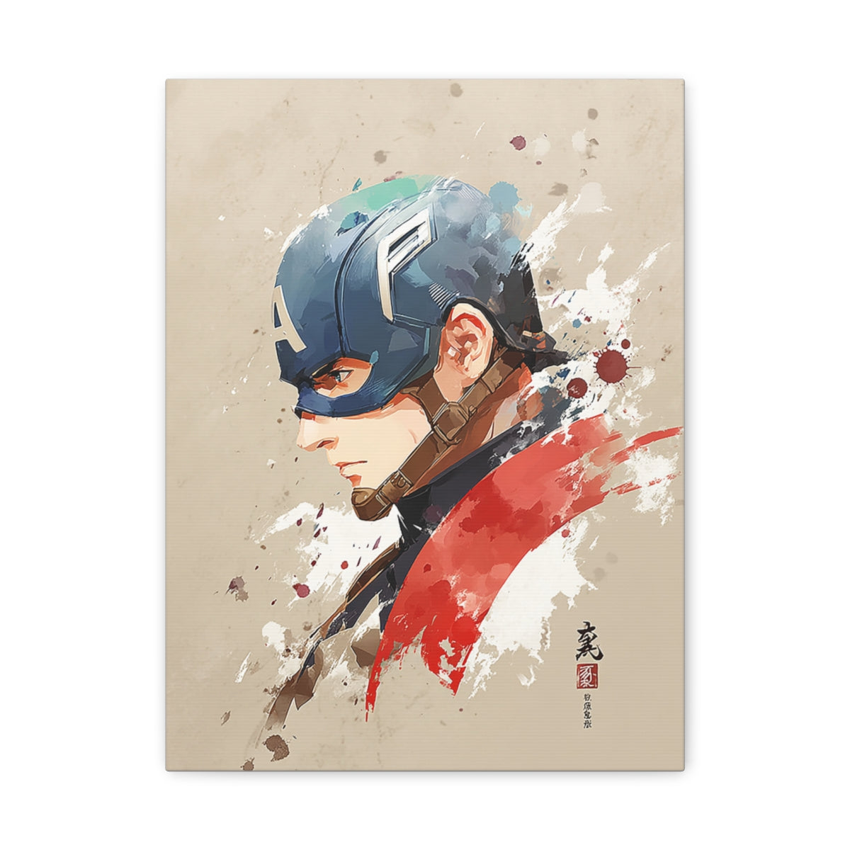 Hero-Verse Canvas Art - Bold Comic-Inspired Wall Print