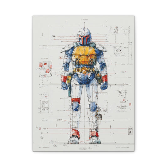 Hero-Verse Canvas Art - Bold Comic-Inspired Wall Print