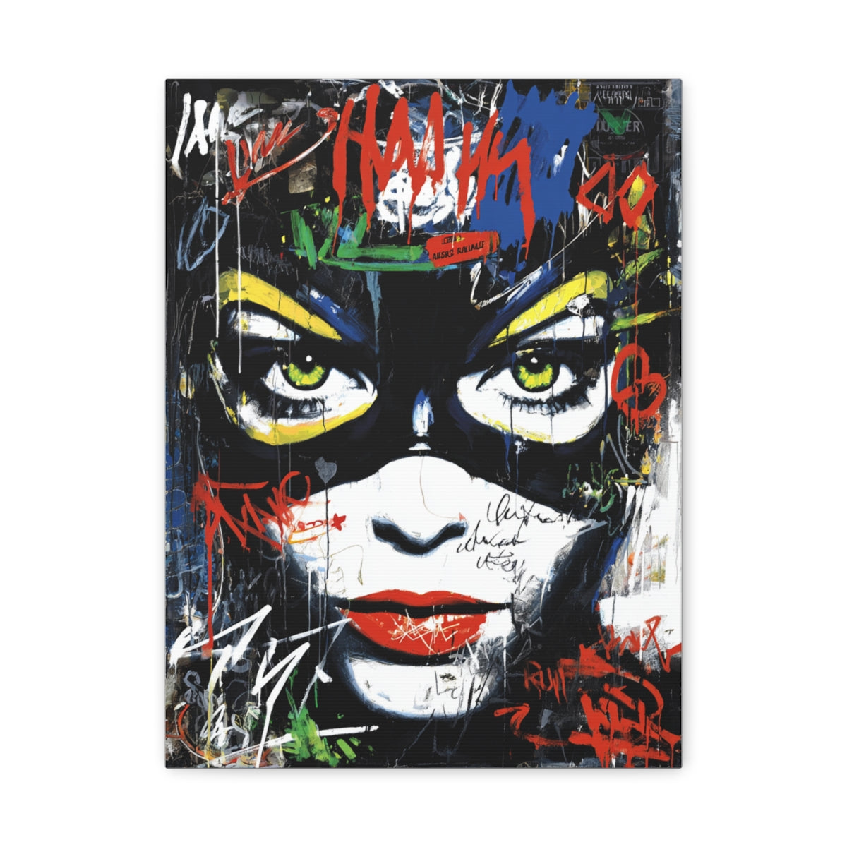 Hero-Verse Canvas Art - Bold Comic-Inspired Wall Print