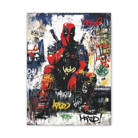 Hero-Verse Canvas Art - Bold Comic-Inspired Wall Print