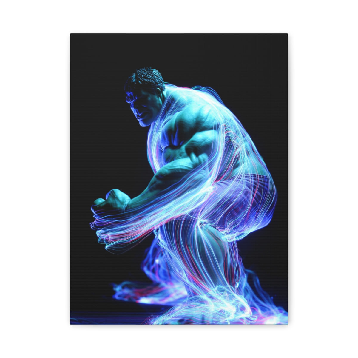 Hero-Verse Canvas Art - Bold Comic-Inspired Wall Print