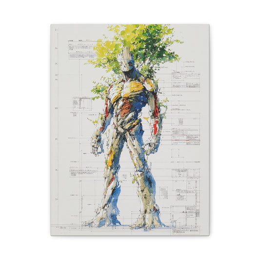 Hero-Verse Canvas Art - Bold Comic-Inspired Wall Print