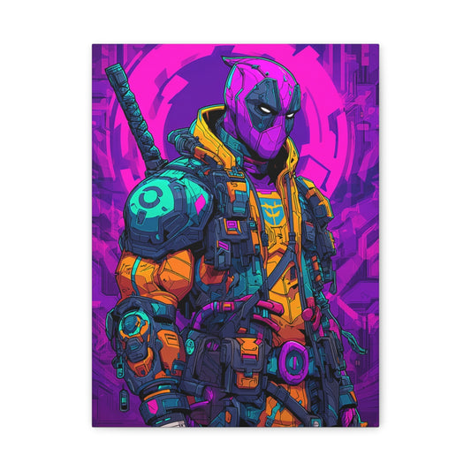 Hero-Verse Canvas Art - Bold Comic-Inspired Wall Print
