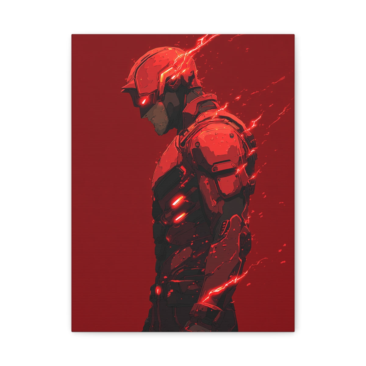 Hero-Verse Canvas Art - Bold Comic-Inspired Wall Print