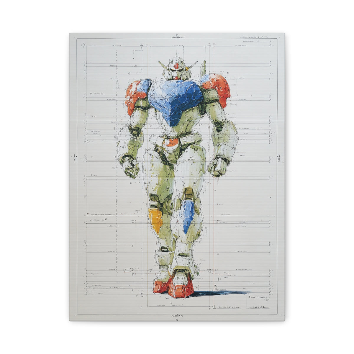 Hero-Verse Canvas Art - Bold Comic-Inspired Wall Print