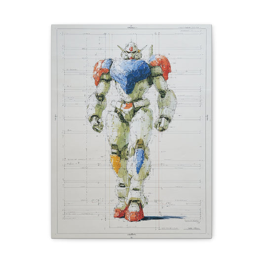 Hero-Verse Canvas Art - Bold Comic-Inspired Wall Print