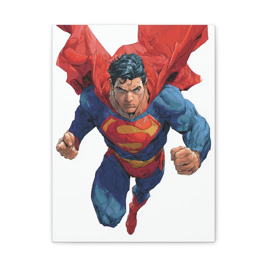 Hero-Verse Canvas Art - Bold Comic-Inspired Wall Print