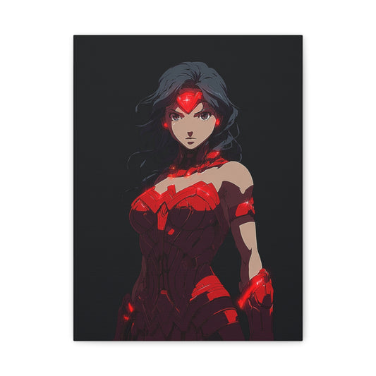 Hero-Verse Canvas Art - Bold Comic-Inspired Wall Print