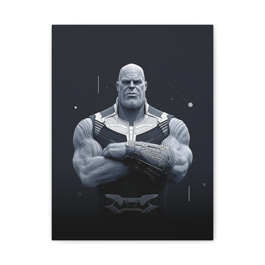 Hero-Verse Canvas Art - Bold Comic-Inspired Wall Print