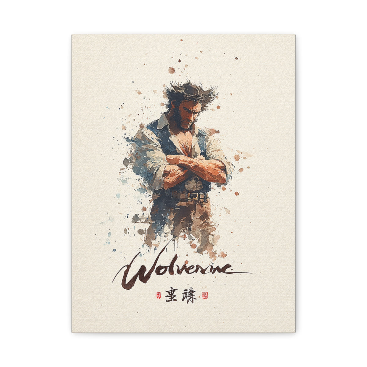 Hero-Verse Canvas Art - Bold Comic-Inspired Wall Print