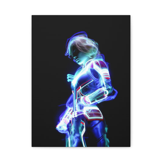 Hero-Verse Canvas Art - Bold Comic-Inspired Wall Print