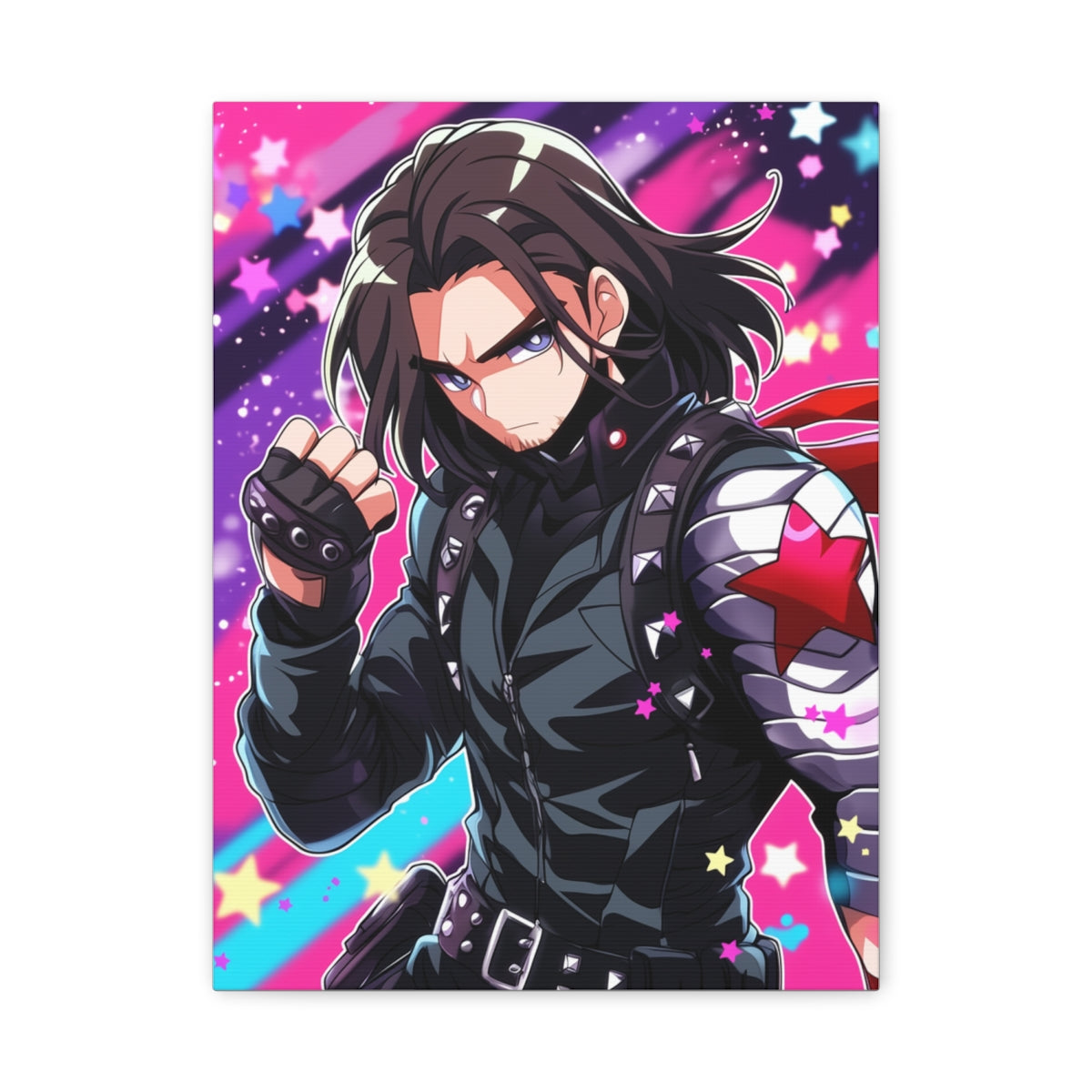 Hero-Verse Canvas Art - Bold Comic-Inspired Wall Print