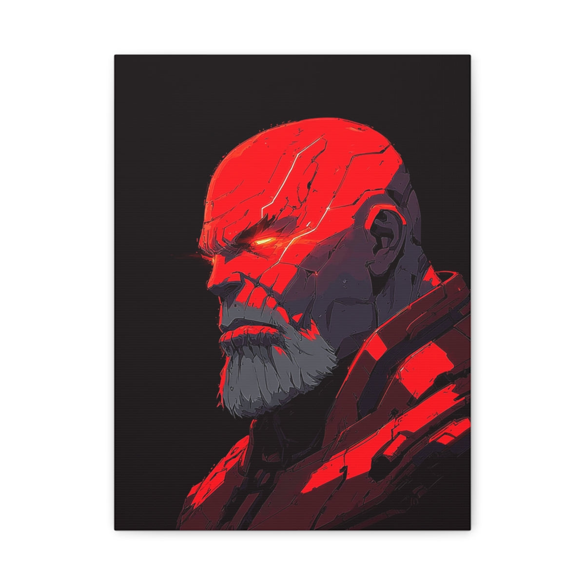 Hero-Verse Canvas Art - Bold Comic-Inspired Wall Print