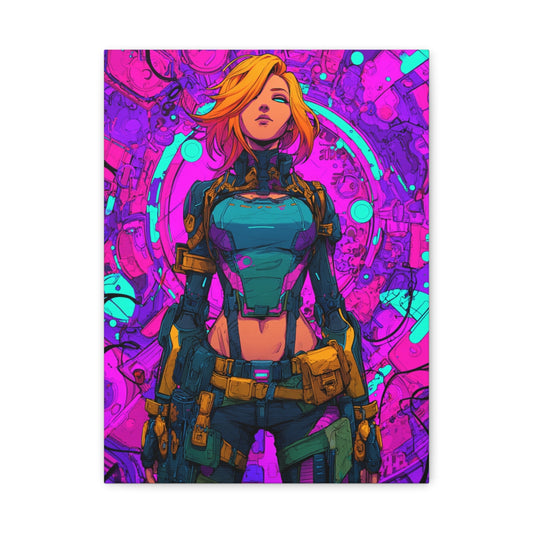 Hero-Verse Canvas Art - Bold Comic-Inspired Wall Print