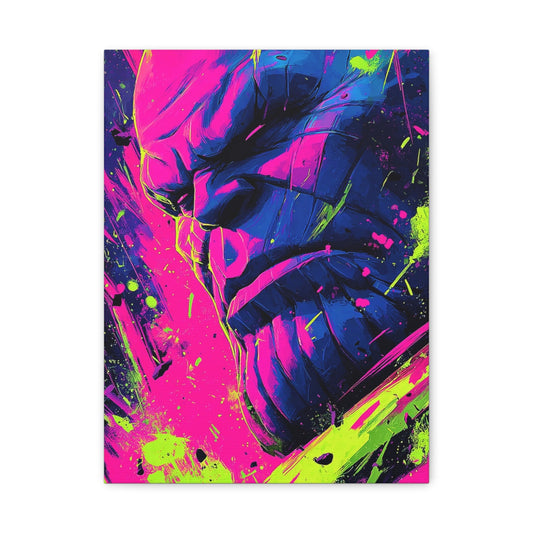 Hero-Verse Canvas Art - Bold Comic-Inspired Wall Print