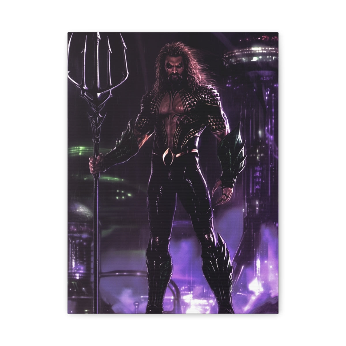 Hero-Verse Canvas Art - Bold Comic-Inspired Wall Print