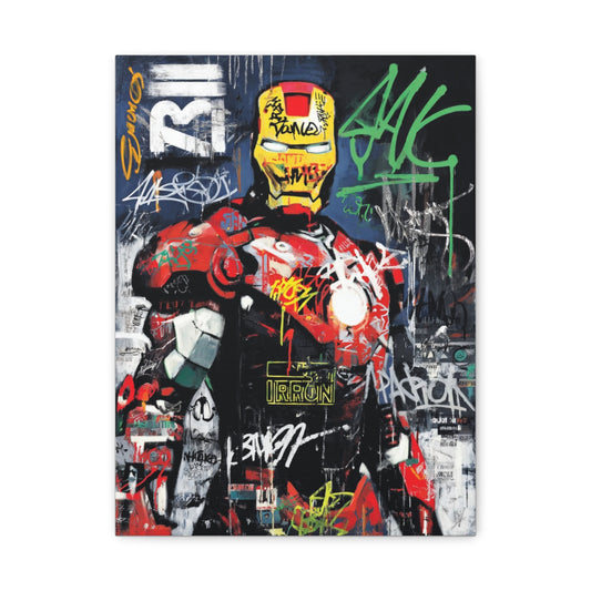 Hero-Verse Canvas Art - Bold Comic-Inspired Wall Print