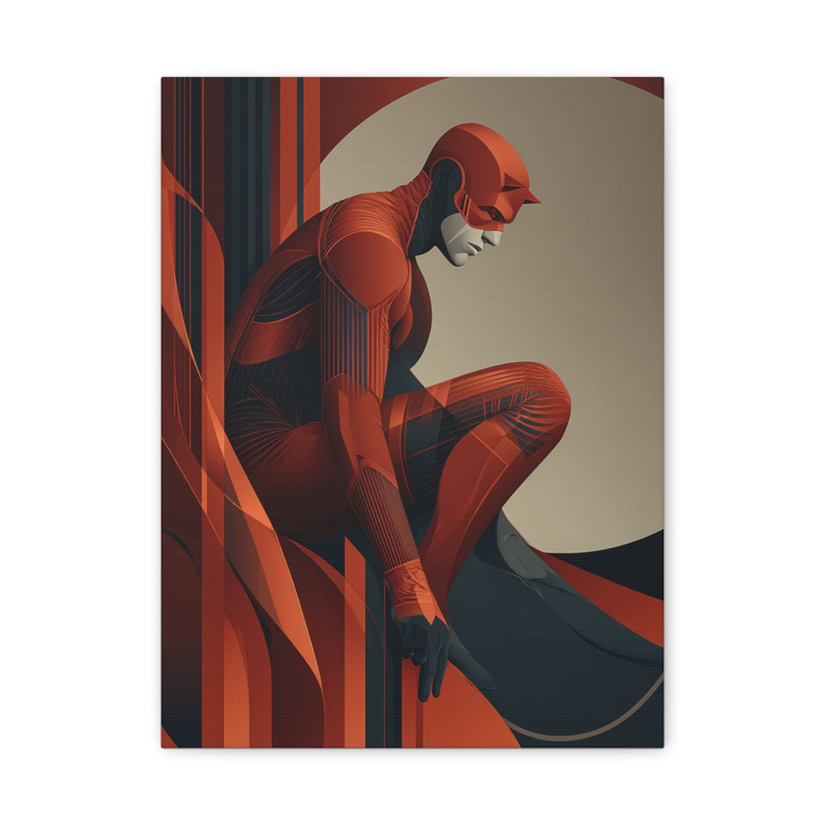 Hero-Verse Canvas Art - Bold Comic-Inspired Wall Print
