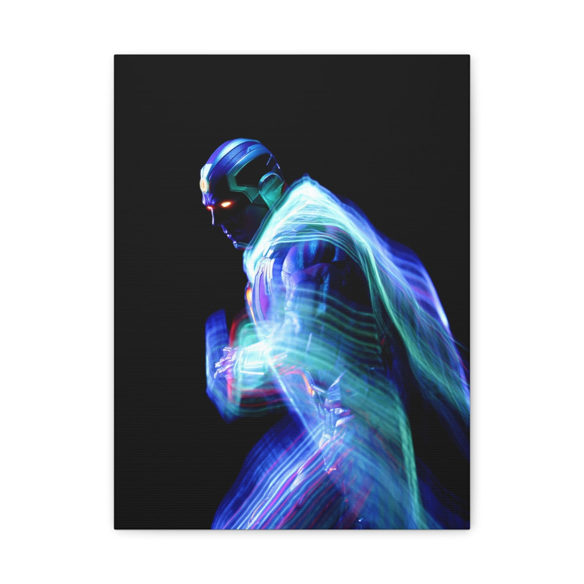 Hero-Verse Canvas Art - Bold Comic-Inspired Wall Print