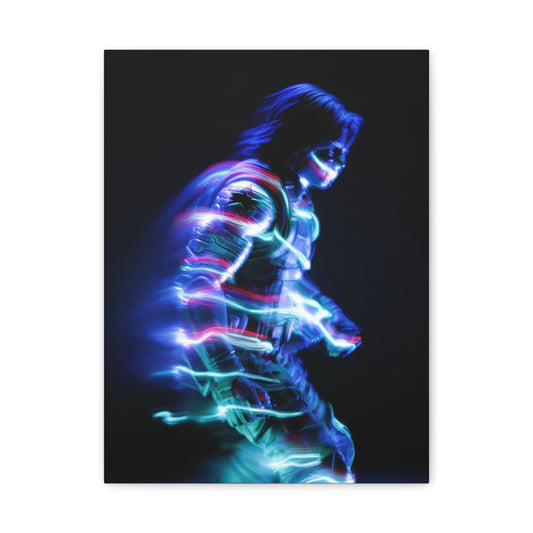 Hero-Verse Canvas Art - Bold Comic-Inspired Wall Print