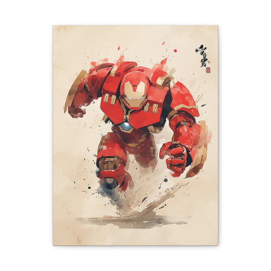 Hero-Verse Canvas Art - Bold Comic-Inspired Wall Print
