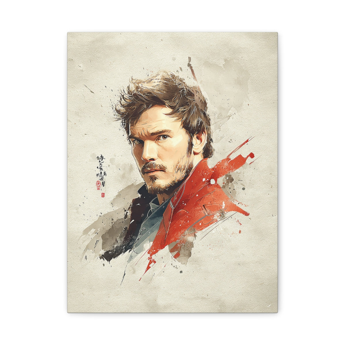Hero-Verse Canvas Art - Bold Comic-Inspired Wall Print