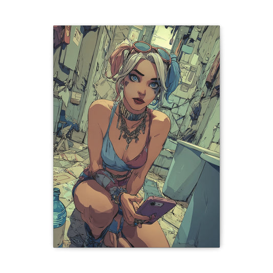 Hero-Verse Canvas Art - Bold Comic-Inspired Wall Print