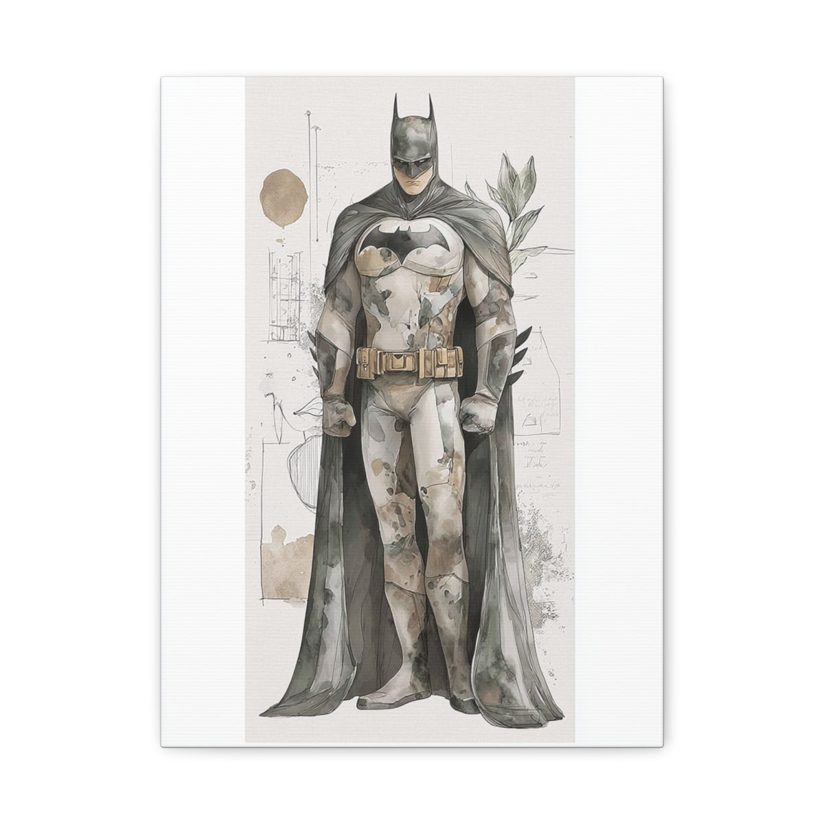 Hero-Verse Canvas Art - Bold Comic-Inspired Wall Print