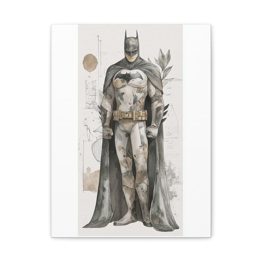 Hero-Verse Canvas Art - Bold Comic-Inspired Wall Print