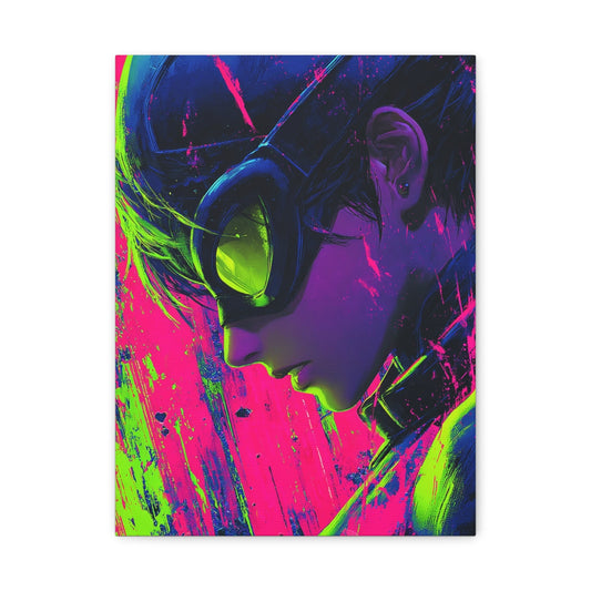 Hero-Verse Canvas Art - Bold Comic-Inspired Wall Print